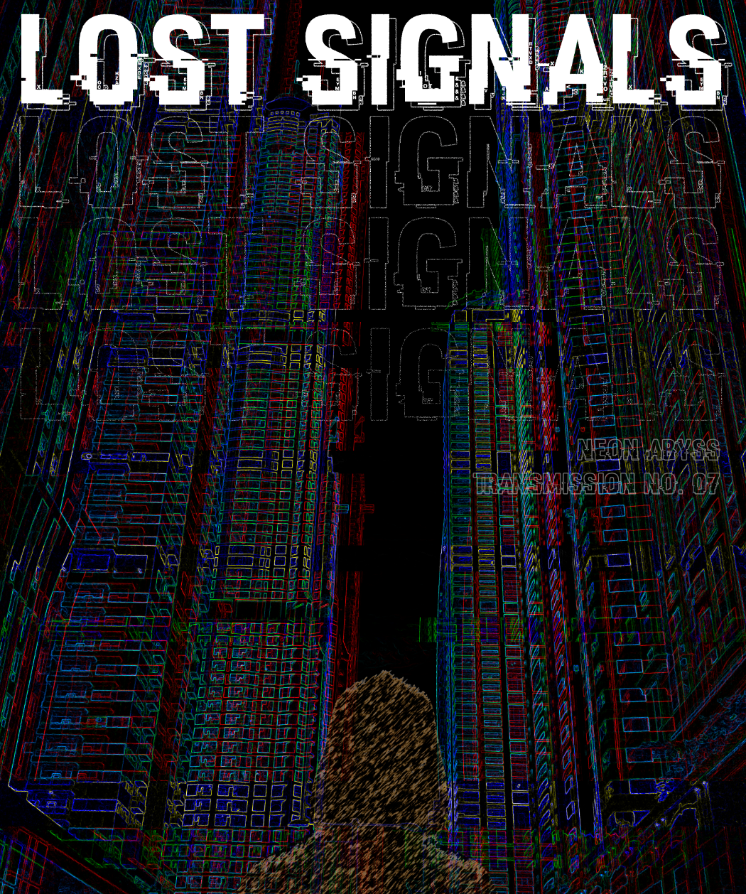 lost signals from the neon city